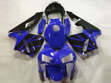 Purchase 2003-2004 Honda CBR600RR Motorcycle Fairings - Blue Glossy Black OEM Style Canada