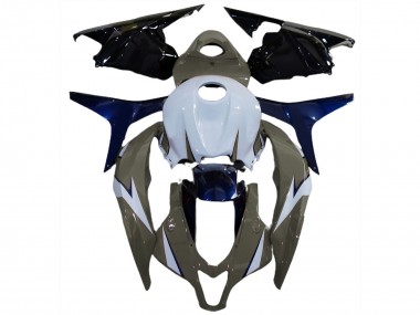 Purchase 2009-2012 Honda CBR600RR Motorcycle Fairings - White Grey Blue Glossy Black Canada