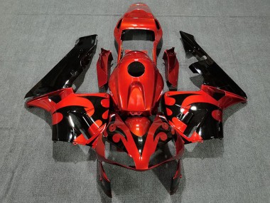 Purchase 2003-2004 Honda CBR600RR Motorcycle Fairing - Red Glossy Black Canada
