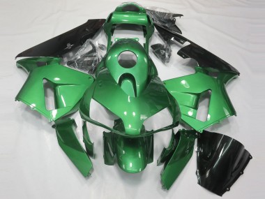 Purchase 2003-2004 Honda CBR600RR Motorcycle Fairing - Green Glossy Black Canada