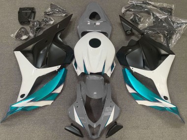 Purchase 2009-2012 Honda CBR600RR Motorcycle Fairings - White Grey Blue Matte Black Canada