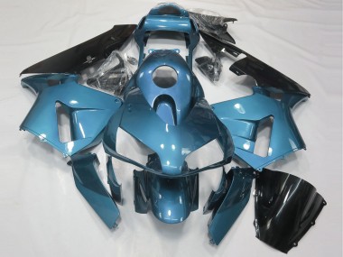 Purchase 2003-2004 Honda CBR600RR Motorcycle Fairing - Light Blue Glossy Black Canada
