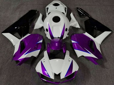 Purchase 2013-2023 Honda CBR600RR Motorcycle Fairings - White Purple Blue Glossy Black Canada