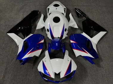 Purchase 2013-2023 Honda CBR600RR Motorcycle Fairings - White Blue Glossy Black Canada