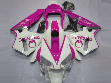 Purchase 2003-2004 Honda CBR600RR Motorcycle Fairings - White Pink Pramac Canada