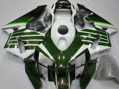 Purchase 2003-2004 Honda CBR600RR Motorcycle Fairings - White Green Fade Canada