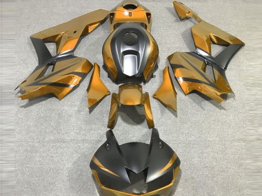 Purchase 2013-2023 Honda CBR600RR Motorcycle Fairings - Gold Matte Black Canada
