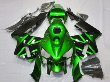 Purchase 2005-2006 Honda CBR600RR Motorcycle Fairings - Green Black Canada