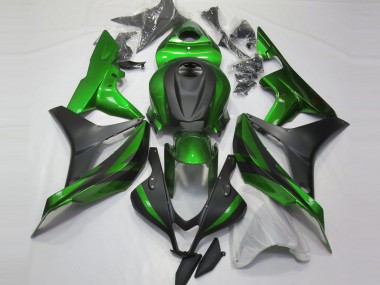 Purchase 2007-2008 Honda CBR600RR Motorcycle Fairings - Green Matte Black Canada