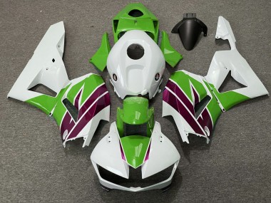 Purchase 2013-2023 Honda CBR600RR Motorcycle Fairings - White Green Purple Canada