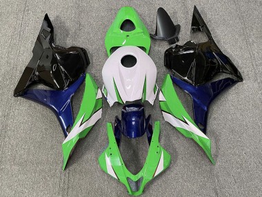 Purchase 2009-2012 Honda CBR600RR Motorcycle Fairings - White Green Blue Glossy Black Canada