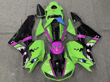 Purchase 2013-2023 Honda CBR600RR Motorcycle Fairings - Green Blue Purple Glossy Black Shark Canada