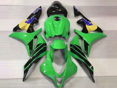 Purchase 2007-2008 Honda CBR600RR Motorcycle Fairings - Green Yellow Glossy Black Blue Bull Canada