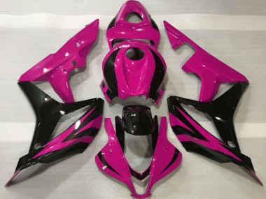 Purchase 2007-2008 Honda CBR600RR Motorcycle Fairing - Pink Glossy Black OEM Style Canada