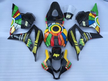 Purchase 2009-2012 Honda CBR600RR Motorcycle Fairings - HP Color Wheel 99 Canada