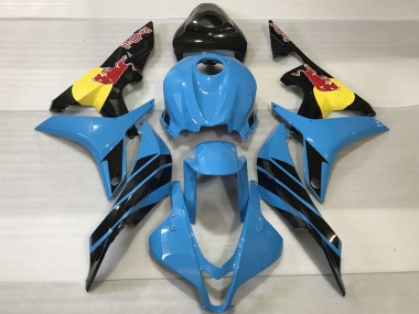 Purchase 2007-2008 Honda CBR600RR Motorcycle Fairings - Light Blue Yellow Glossy Black Red Bull Canada
