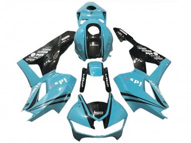 Purchase 2013-2023 Honda CBR600RR Motorcycle Fairings - Light Blue Glossy Black Canada