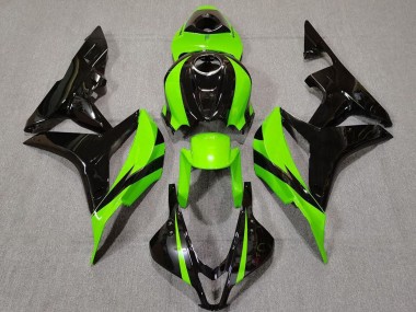 Purchase 2007-2008 Honda CBR600RR Motorcycle Fairing - Green Glossy Black Canada