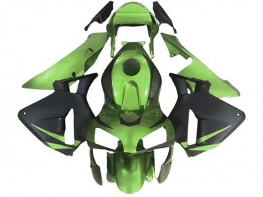 Purchase 2003-2004 Honda CBR600RR Motorcycle Fairings - Lizard Green Matte Black Canada