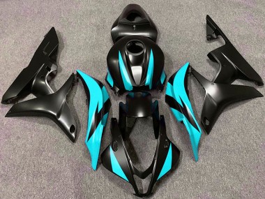 Purchase 2007-2008 Honda CBR600RR Motorcycle Fairings - Cyan Blue Matte Black Canada