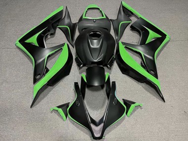 Purchase 2007-2008 Honda CBR600RR Motorcycle Fairing - Green Matte Black Canada