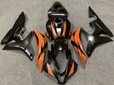 Purchase 2007-2008 Honda CBR600RR Motorcycle Fairings - Orange Matte Black Canada