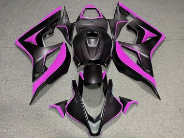Purchase 2007-2008 Honda CBR600RR Motorcycle Fairings - Pink Matte Black Canada