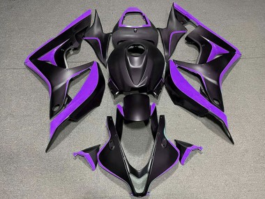 Purchase 2007-2008 Honda CBR600RR Motorcycle Fairings - Purple Matte Black Canada