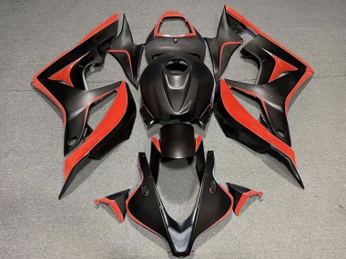 Purchase 2007-2008 Honda CBR600RR Motorcycle Fairing - Red Matte Black Canada
