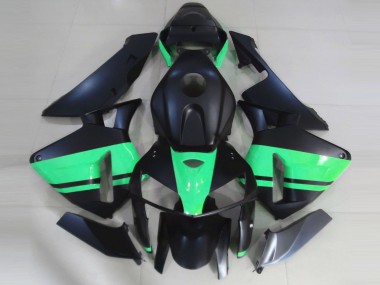 Purchase 2005-2006 Honda CBR600RR Motorcycle Fairings - Matte Black Special Green Canada