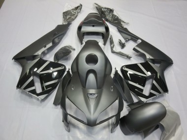Purchase 2005-2006 Honda CBR600RR Motorcycle Fairings - Matte Grey Black Canada