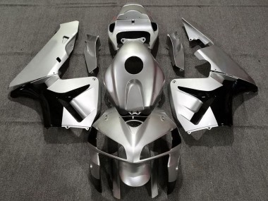 Purchase 2005-2006 Honda CBR600RR Motorcycle Fairings - Matte Silver and Black Canada