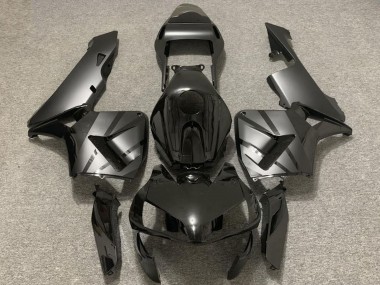 Purchase 2003-2004 Honda CBR600RR Motorcycle Fairings - Glossy Black Matte Grey OEM Style Canada