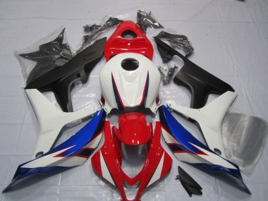 Purchase 2007-2008 Honda CBR600RR Motorcycle Fairings - White Red Blue Matte Black OEM Style Canada