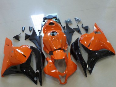 Purchase 2009-2012 Honda CBR600RR Motorcycle Fairings - Orange Glossy Black Canada