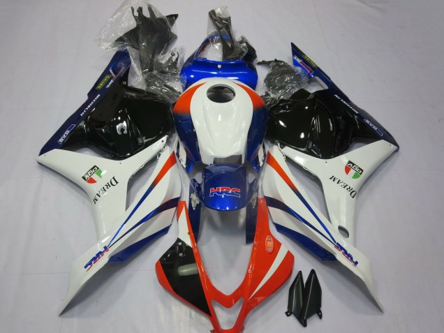 2009-2012 Honda CBR600RR Motorcycle Fairings - White Blue Red Glossy Black Canada