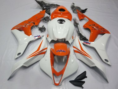 Purchase 2007-2008 Honda CBR600RR Motorcycle Fairings - White Orange HRC Canada