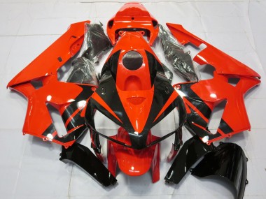 Purchase 2005-2006 Honda CBR600RR Motorcycle Fairings - Red Black Stripe Canada