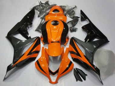 Purchase 2007-2008 Honda CBR600RR Motorcycle Fairings - Orange Grey Glossy Black Canada