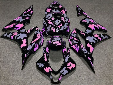 Purchase 2007-2008 Honda CBR600RR Motorcycle Fairings - Pink Grey Camouflage Canada