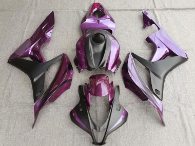 Purchase 2007-2008 Honda CBR600RR Motorcycle Fairing - Purple Matte Black Canada