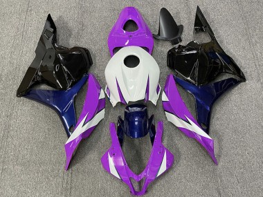 Purchase 2009-2012 Honda CBR600RR Motorcycle Fairings - White Purple Blue Glossy Black Canada