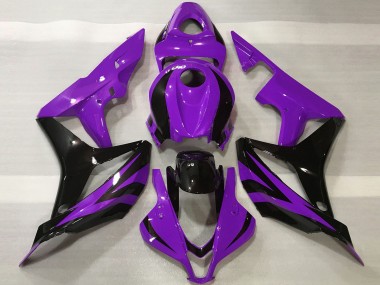 Purchase 2007-2008 Honda CBR600RR Motorcycle Fairings - Purple Glossy Black OEM Style Canada