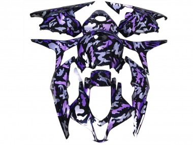Purchase 2009-2012 Honda CBR600RR Motorcycle Fairing - Purple Silver Camouflage Canada