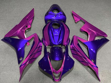 Purchase 2007-2008 Honda CBR600RR Motorcycle Fairings - Blue Pink Canada