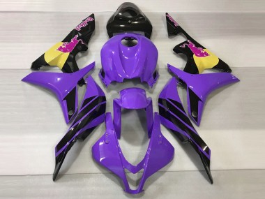 Purchase 2007-2008 Honda CBR600RR Motorcycle Fairings - Purple Yellow Glossy Black Pink Bull Canada