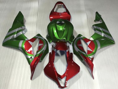 Purchase 2007-2008 Honda CBR600RR Motorcycle Fairings - Red Green Captain America Canada
