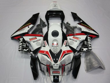 Purchase 2003-2004 Honda CBR600RR Motorcycle Fairings - White Red Glossy Black Playboy Canada