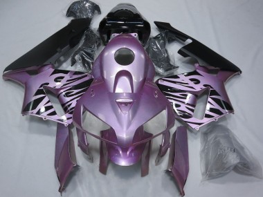 Purchase 2005-2006 Honda CBR600RR Motorcycle Fairings - Rose Purple Flame Canada