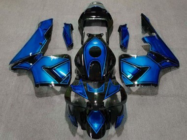 Purchase 2003-2004 Honda CBR600RR Motorcycle Fairings - Blue Glossy Black Canada